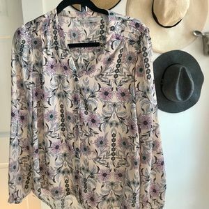 Lauren Conrad Paisley Blouse